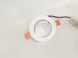 7W 3000k/6000k White LED COB Downlights R104-7W - Galaxy Lighting NZ