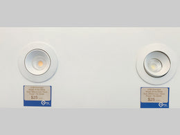 7W 3000k/6000k White LED COB Downlights R104-7W - Galaxy Lighting NZ