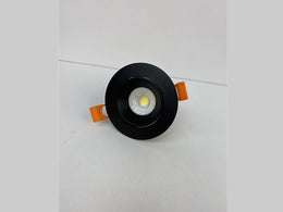 7W Black 3000k/6000k LED COB Downlights R104-7W - Galaxy Lighting NZ