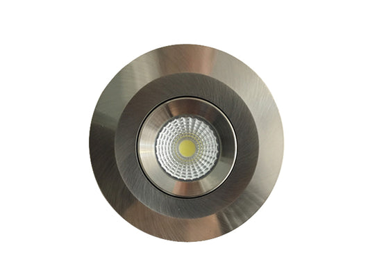 Chrome LED Tiltable COB Downlights R105-6000K - Galaxy Lighting NZ