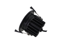 IP65 10W 3000k/6000k LED COB Downlights R107-Black - Galaxy Lighting NZ