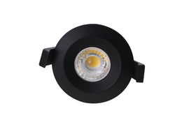 IP65 10W 3000k/6000k LED COB Downlights R107-Black - Galaxy Lighting NZ