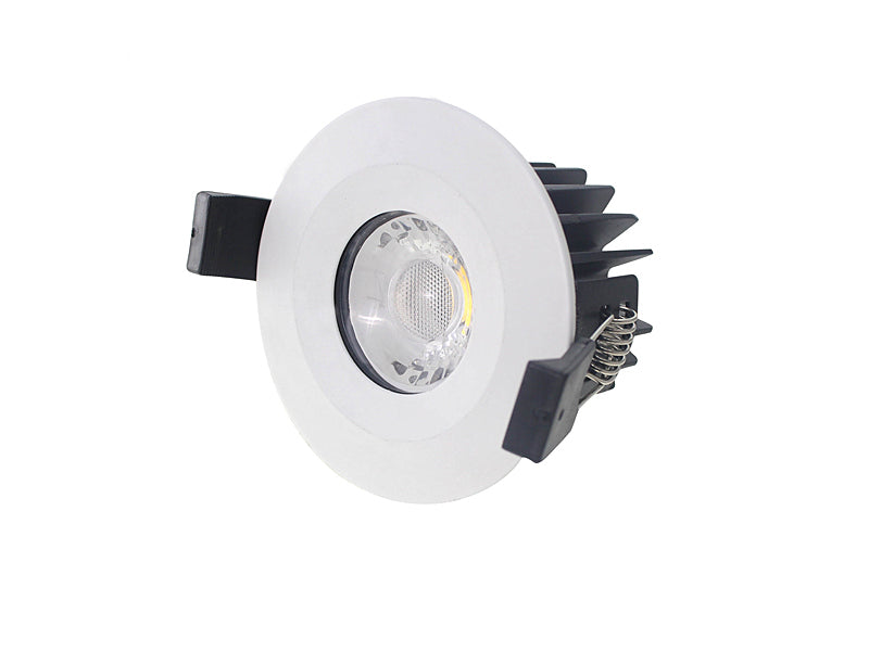 IP65 10W 3000k/6000k LED COB Downlights R107-White - Galaxy Lighting NZ