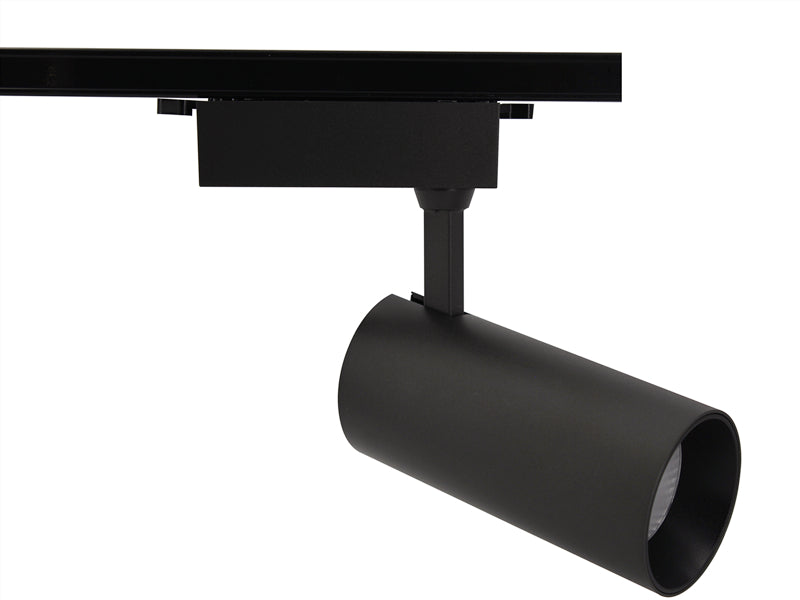 24W-Black 3000k Track Light R108 - Galaxy Lighting NZ