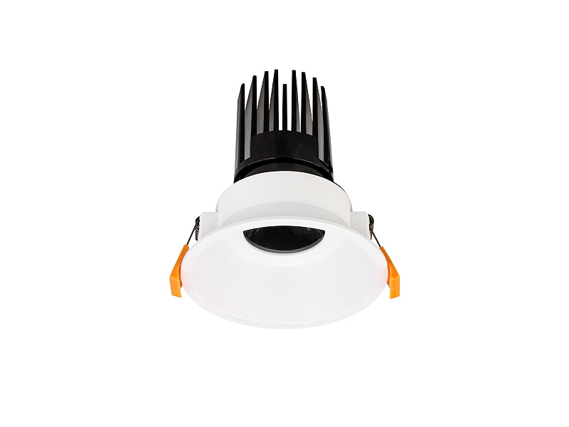 13W White Deep Fixed LED Downlight R113-White-CCT -90mm - Galaxy Lighting NZ