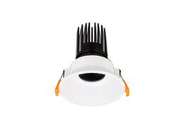 13W White Deep Fixed LED Downlight R113-White-CCT -90mm - Galaxy Lighting NZ