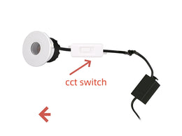 5W White MINI Recessed LED Downlight R114-White-CCT - Galaxy Lighting NZ