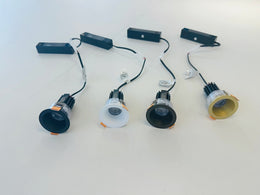 6W Black MINI Deep Fixed Recessed LED Downlight R116-Black-3000K - Galaxy Lighting NZ