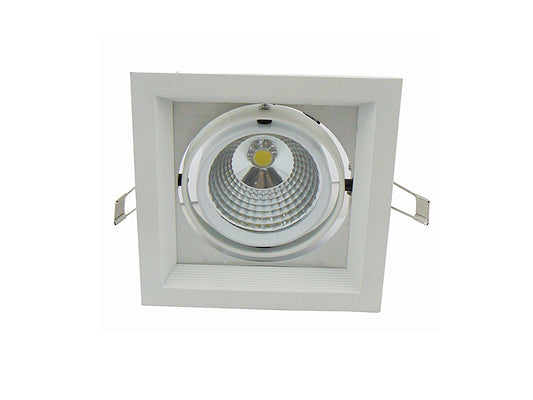 Square LED Tiltable Downlights N-GLC1601- 4000k - Galaxy Lighting NZ