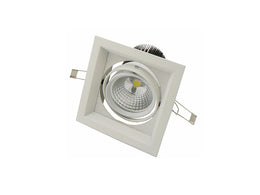 Square LED Tiltable Downlights N-GLC1601- 4000k - Galaxy Lighting NZ