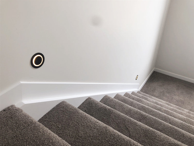 LED Interior Step Light S101-Black-CCT 3000K/4000K/6000K - Galaxy Lighting NZ