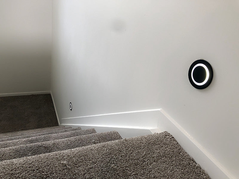 LED Interior Step Light S101-Black-CCT 3000K/4000K/6000K - Galaxy Lighting NZ