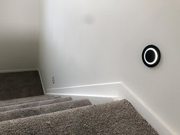 LED Interior Step Light S101-Black-CCT 3000K/4000K/6000K - Galaxy Lighting NZ