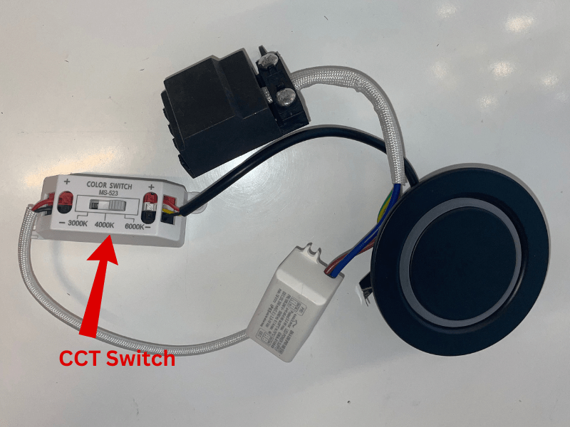 LED Interior Step Light S101-Black-CCT 3000K/4000K/6000K - Galaxy Lighting NZ