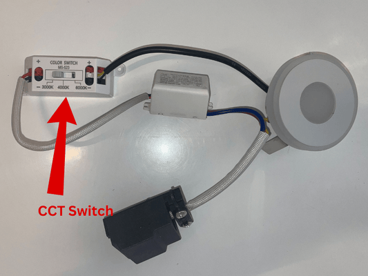 LED Interior Step Light S102-CCT 3000K/4000K/6000K - Galaxy Lighting NZ