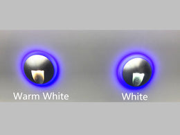 LED Interior Step Light S107-Blue+6000K - Galaxy Lighting NZ