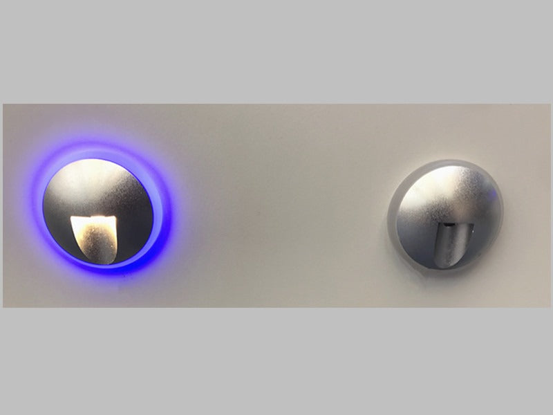 LED Interior Step Light S107-Blue+6000K - Galaxy Lighting NZ
