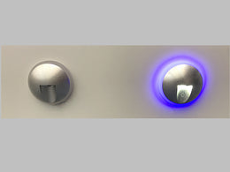 LED Interior Step Light S107-Blue+6000K - Galaxy Lighting NZ