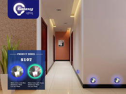 LED Interior Step Light S107-Blue+6000K - Galaxy Lighting NZ