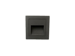 Square Interior LED Step Light S113-Black - Galaxy Lighting NZ