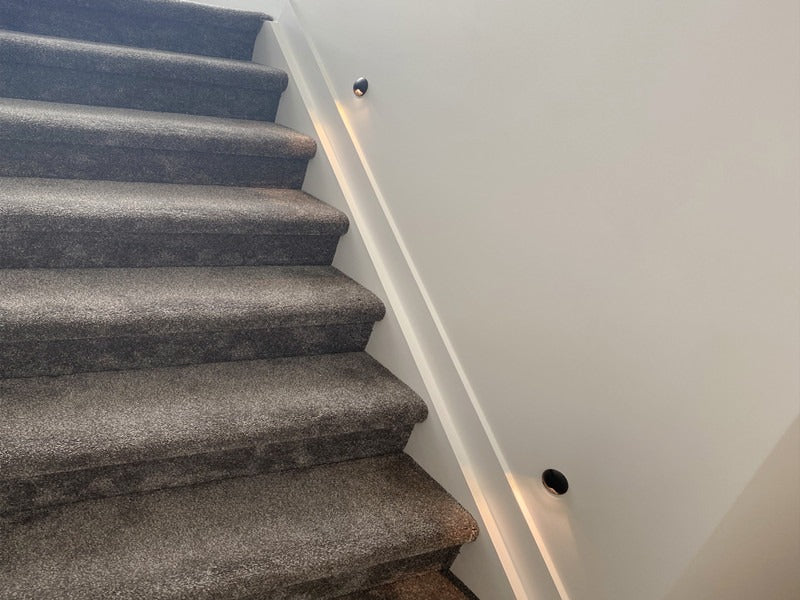 LED Interior Step Light S124-Black - Galaxy Lighting NZ