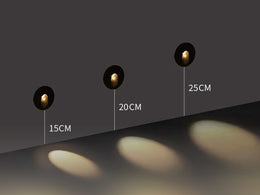 Black LED Interior Step Light S129-B-CCT 3000k/4000k/6000k - Galaxy Lighting NZ