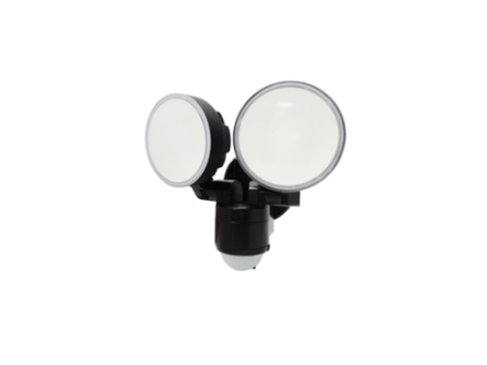 Sensor Light 01-Simx Sensor LED Max Flood-Black Color - Galaxy Lighting NZ