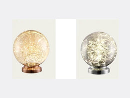 Smokey Grey LED Table Light T202-Smokey-25CM - Galaxy Lighting NZ