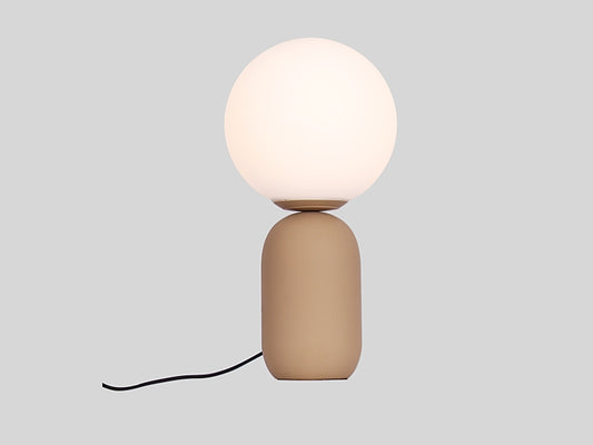 Black Base Nordic Modern Table Light T128-BLK - Galaxy Lighting NZ