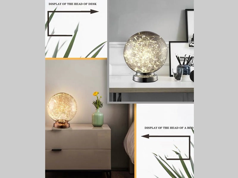 Amber LED Table Light T201-Amber-20CM - Galaxy Lighting NZ