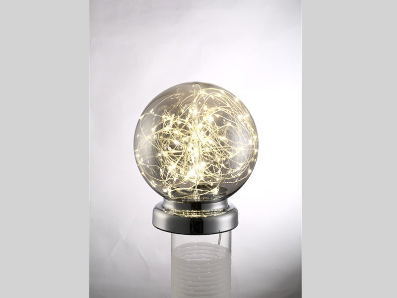 Smokey Grey LED Table Light T202-Smokey-25CM - Galaxy Lighting NZ
