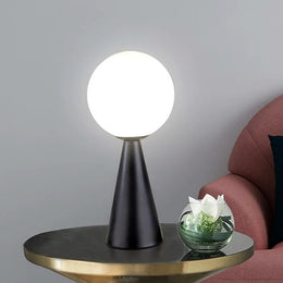Black Base Nordic Modern Table Light T211-BLK - Galaxy Lighting NZ