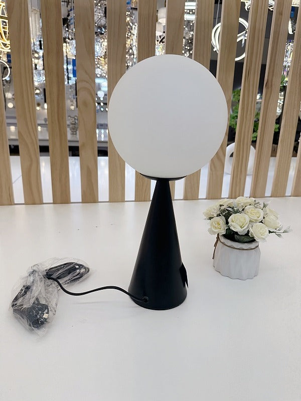 Black Base Nordic Modern Table Light T211-BLK - Galaxy Lighting NZ