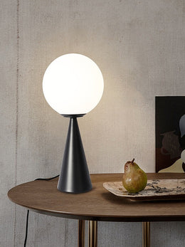 Black Base Nordic Modern Table Light T211-BLK - Galaxy Lighting NZ