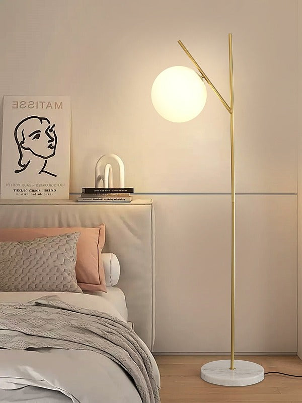 Sytlish Gold Color Floor Light TF103 - Galaxy Lighting NZ