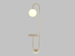 Sytlish Gold Color Floor Light TF104 - Galaxy Lighting NZ