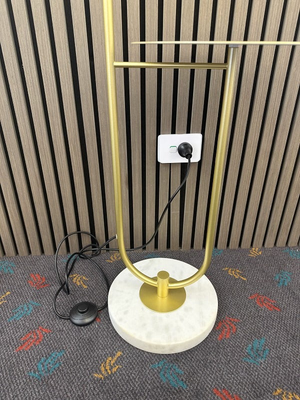 Sytlish Gold Color Floor Light TF104 - Galaxy Lighting NZ