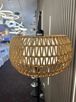 Ratten Lampshade Floor Light TF106 - Galaxy Lighting NZ