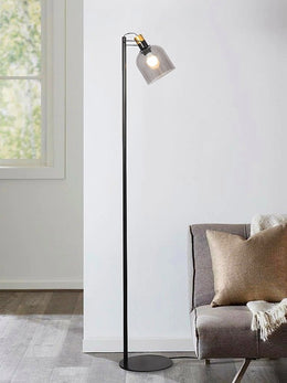 Simply Smokey Grey Floor Light TF108 - Galaxy Lighting NZ