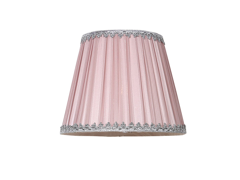 Pink Fabric Silk Lamp Shade,E27 Base TS103 - Galaxy Lighting NZ