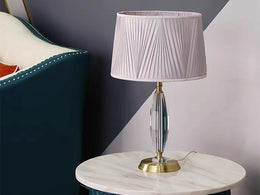 Pink Silk Lamp Shade ONLY ,E27 Base TS110 - Galaxy Lighting NZ