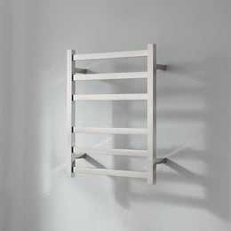 Mirror finished Heated Towel Rail 500*640mm 6 Bars # - Galaxy Lighting NZ