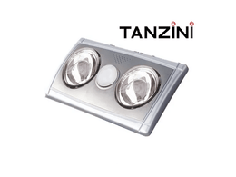 Tanzini Bathroom Heater Fan Light 3 IN 1 (2 Lamps) Free shipping DOES NOT apply - Galaxy Lighting NZ
