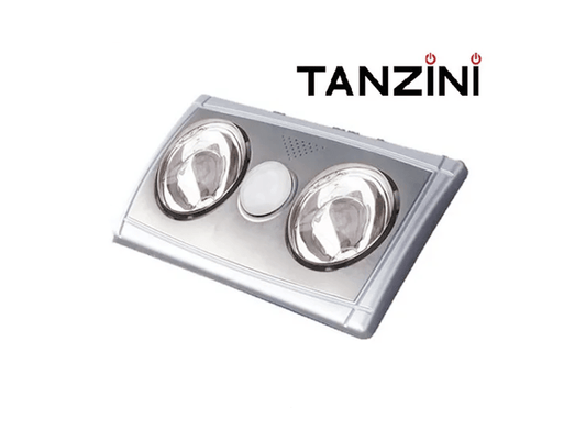 Tanzini Bathroom Heater Fan Light 3 IN 1 (2 Lamps) Free shipping DOES NOT apply - Galaxy Lighting NZ