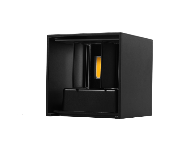 Moderm Waterproof Square adjustable up/down LED Light W102-Black - Galaxy Lighting NZ