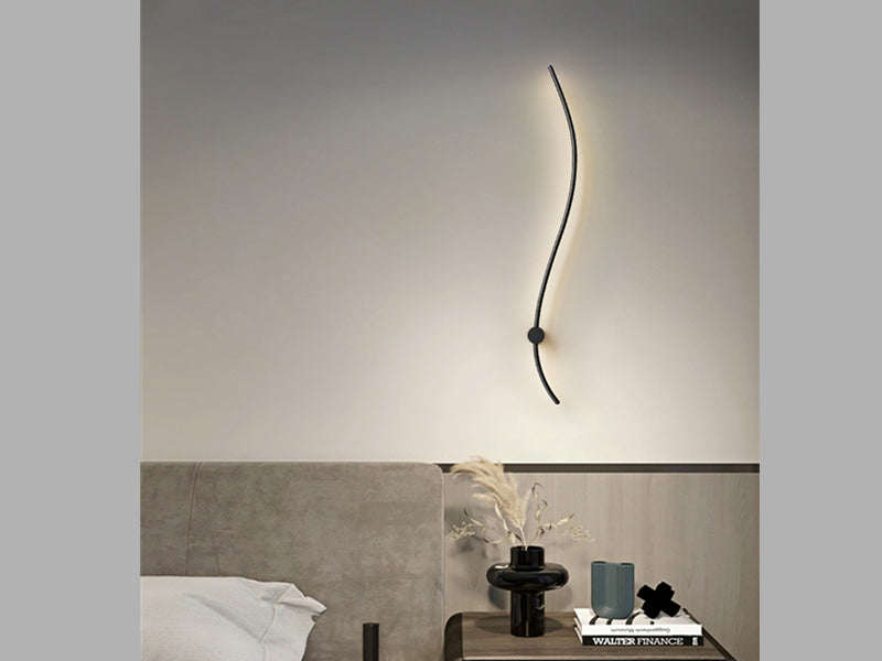 Stylish Black LED Wall Light W104-1M - Galaxy Lighting NZ