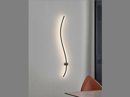 Stylish Black LED Wall Light W104-1M - Galaxy Lighting NZ