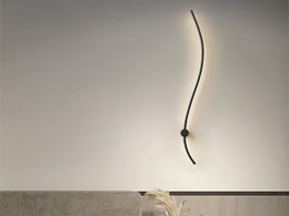 Stylish Black LED Wall Light W104-1M - Galaxy Lighting NZ