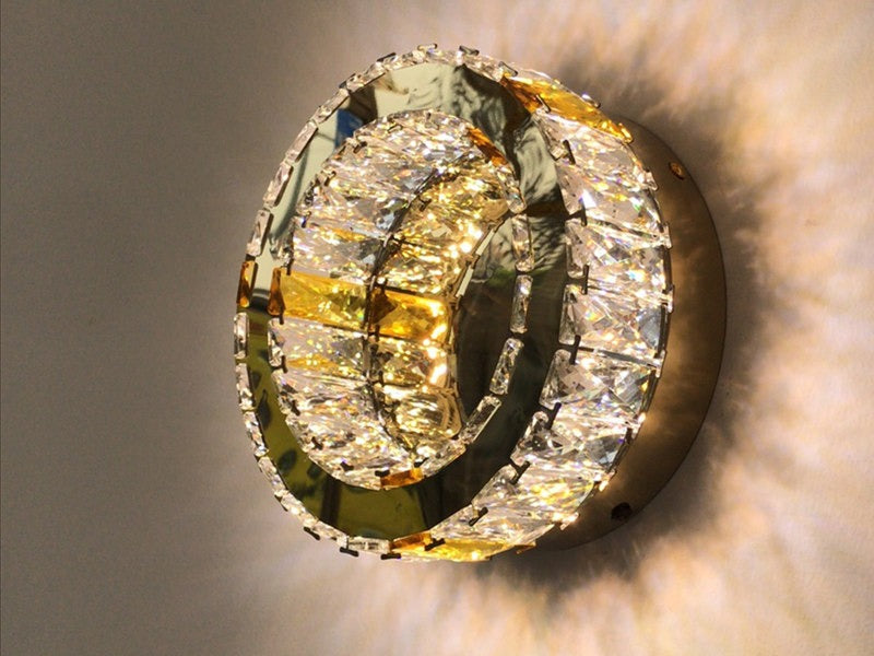 LED Crystal Wall Light/Ceiling Light W106 - Galaxy Lighting NZ