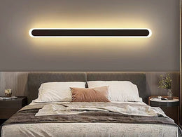 Stylish Black LED Wall Light W107-80cm - Galaxy Lighting NZ